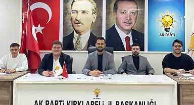AK Parti Kırklareli İl Gençlik Kolları'ndan Enerji Dolu Toplantı