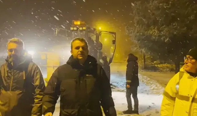 Başkan Volkan Nallar Sahada, Yollar Ulaşıma Açık Tutuluyor!