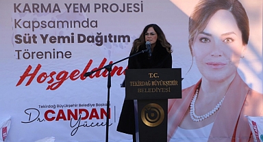 BÜYÜKŞEHİR'DEN SÜT ÜRETİCİSİNE "CANDAN" DESTEK