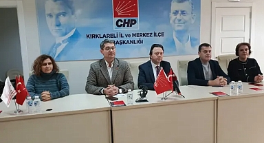CHP Kırklareli İl Başkanlığı'ndan Beşiktaş'taki Hukuksuz Tutuklamalara Karşı Ses Yükseldi