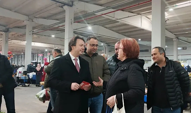 Kırklareli'nde CHP'den İktidara Kapalı Pazar Yerinde Kırmızı Kart!