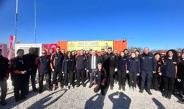 Edirne AFAD Arama Kurtarma Ekibi, Yeni Operasyon Aracına Kavuştu