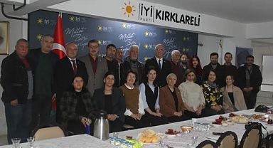 İYİ Parti Kırklareli’den Gazetecilere Özel Kahvaltı