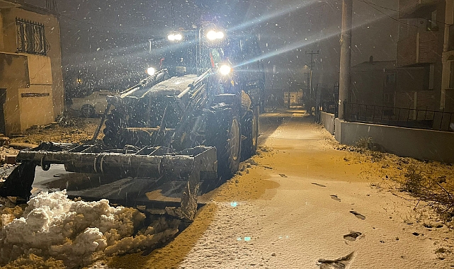 Kar Yağışına Karşı Anında Müdahale: Keşan Belediyesi Sahada!