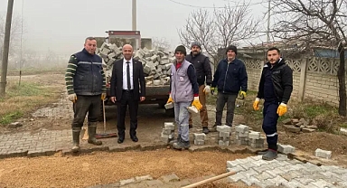 Kavaklı'da Yollar Yenileniyor! Başkan Ufuk Çalışmaları Yerinde İnceledi
