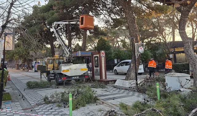 Kırklareli Belediyesi'nden Kış Hazırlığı: İstasyon Caddesi'nde Güvenlik Önlemleri