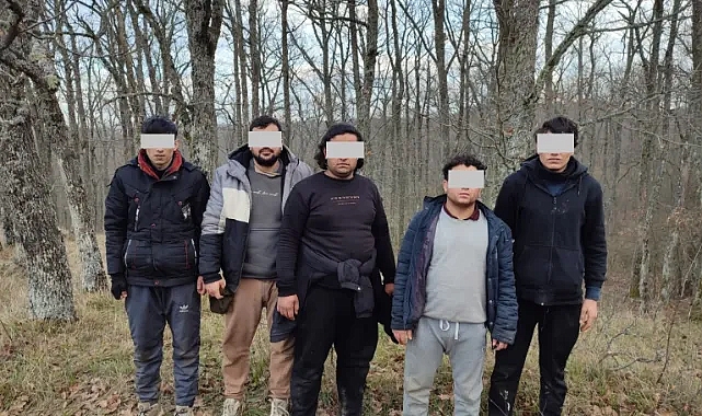 Kırklareli’de 25 Düzensiz Göçmen ve 2 Araç Ele Geçirildi