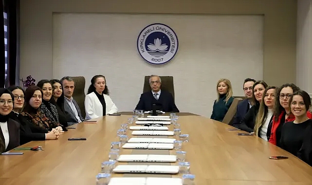 KLÜ Rektörü Prof. Dr. Bülent Şengörür'den Akademik Personele Teşekkür