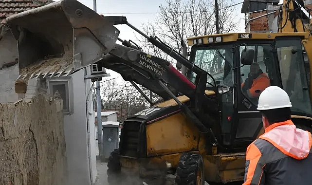Lüleburgaz'da 5 Yılda 103 Metruk Bina Yıkıldı!