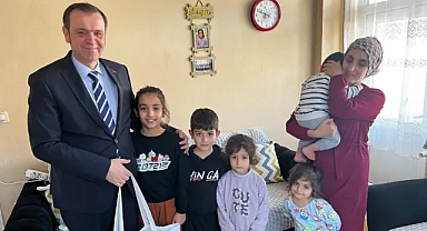 Vize Belediye Başkanı Ercan Özalp'ten "Hoş Geldin Bebek" Ziyaretleri