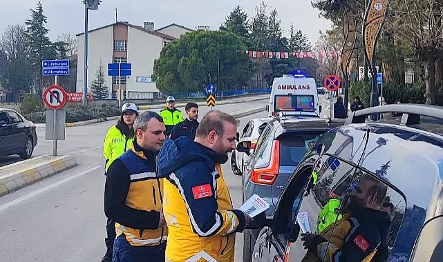 Vize'de Fermuar Sistemi ile Trafikte Hayat Kurtaran Adım!