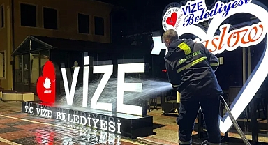 Vize'de Temizlik Seferberliği ile Her Nokta Pırıl Pırıl!