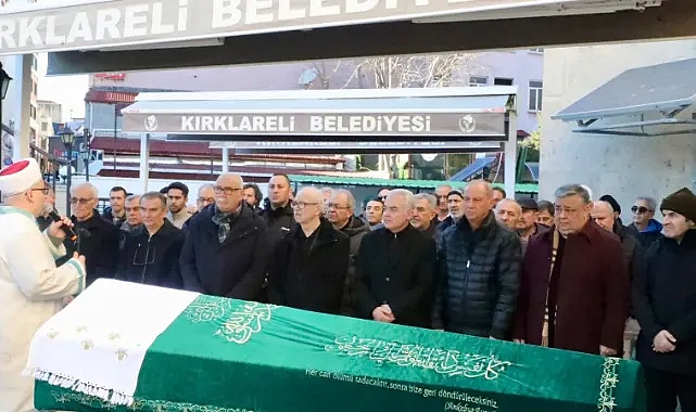 Yusuf Tezel Kırklareli'nde Son Yolculuğuna Uğurlandı