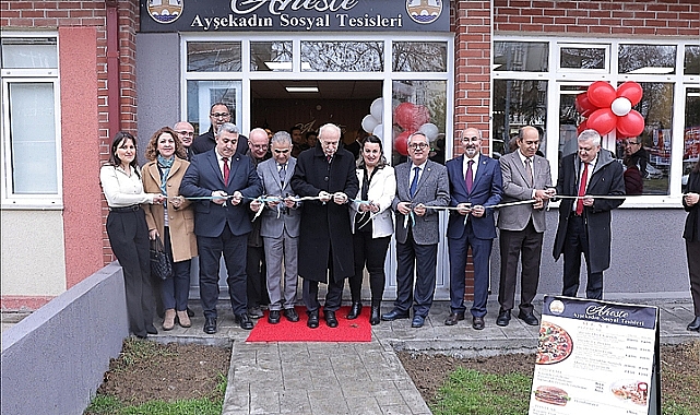 AHESTE AYŞEKADIN SOSYAL TESİSLERİ AÇILDI