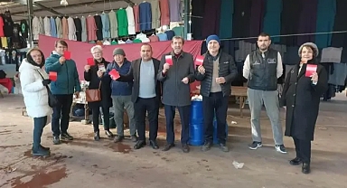 Babaeski Pazarı'nda CHP Rüzgarı: "Vatandaş Geçinemiyor"