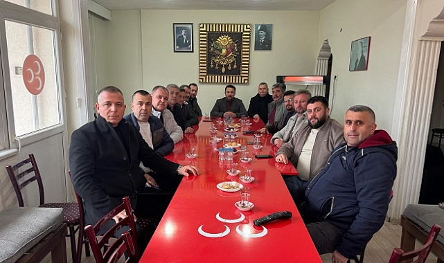 Başkan Arif Kayık'a Muhtarlardan ''Hayırlı Olsun'' Ziyareti
