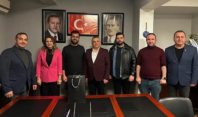Başkan İbrahim Ari'den Gençlik Kolları Başkanına Hayırlı Olsun Ziyareti