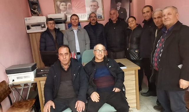 Başkan Levent Şenol'dan CHP Yeni İlçe Başkanına Tebrik Ziyareti
