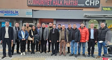 CHP Kırklareli İl ve İlçe Örgütlerinden Pınarhisar'a Ziyaret
