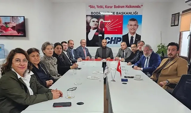 CHP Pınarhisar'den ADD Bodrum Şubesine Ziyaret