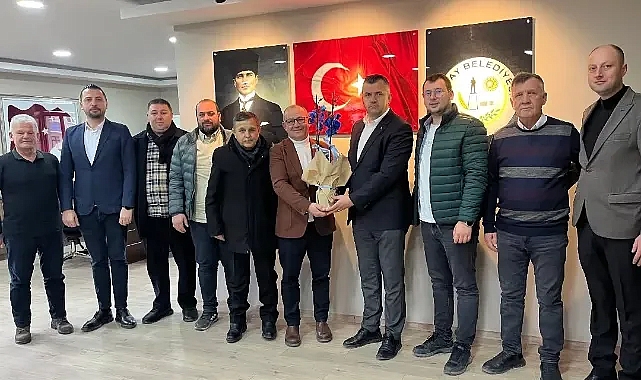 CHP Pınarhisar İlçe Örgütü Saray Belediye Başkanı Abdül Taşyasan'ı Ziyaret Etti
