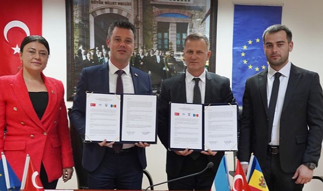 Çorlu ve Komrat Arasında "Kardeş Şehir" Protokolü İmzalandı