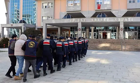 Edirne'de usulsüz ihale soruşturmasında 10 gözaltı
