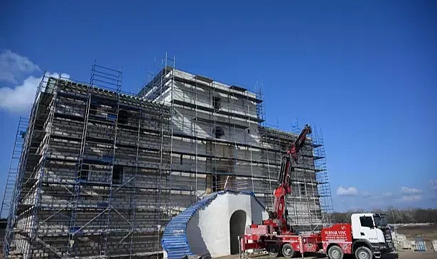 Edirne Sarayı ihya ve restorasyonu devam ediyor