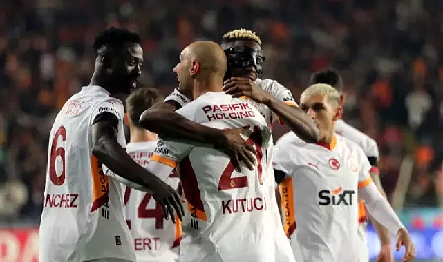 Galatasaray, Gaziantep FK'yi Deplasmanda 1-0 Mağlup Etti