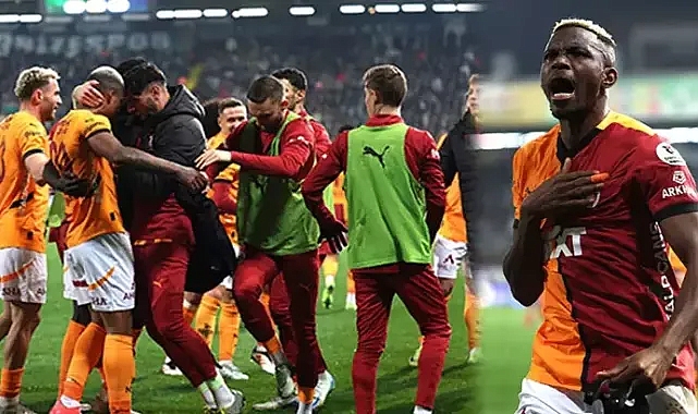 Galatasaray, Rizespor Deplasmanından Üç Puanla Döndü!