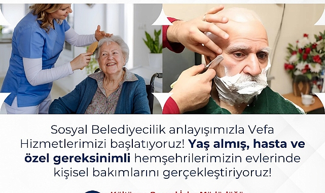 Halkın Belediyesinden Vefa Hizmeti