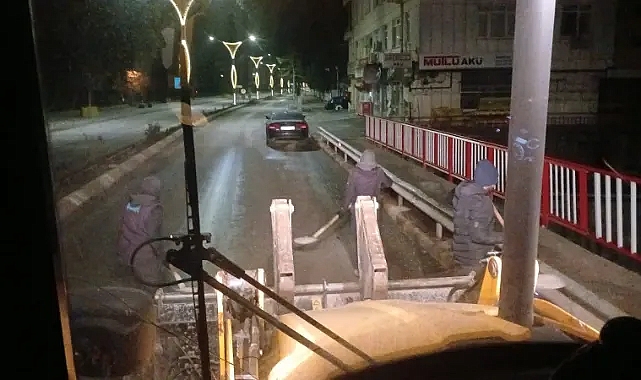 Havsa'da Kapsamlı Tuzlama ve Bakım Çalışmaları Devam Ediyor