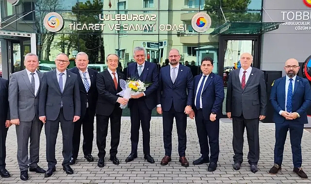 İSO Başkanı Bahçıvan Lüleburgaz TSO'yu Ziyaret Etti