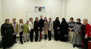 Kadın Kursiyerlere Sağlık Eğitimi Verildi