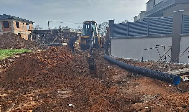 Kavaklı Belediyesi'nden Yeni Yerleşim Alanlarına Alt Yapı Yatırımı