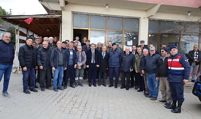Kaymakam Kemal Balaban'dan Kışlacık Köyü'ne Ziyaret