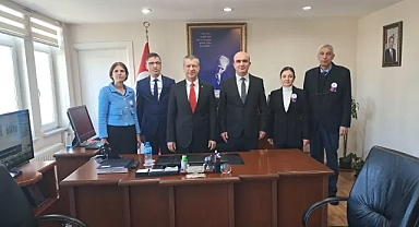 Kaymakam Tamer Orhan, Babaeski Vergi Dairesi Heyetini Ağırladı