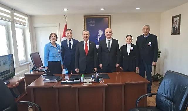 Kaymakam Tamer Orhan, Babaeski Vergi Dairesi Heyetini Ağırladı