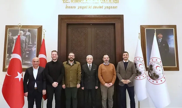 Kırklareli Valisi Uğur Turan, Başakşehir Belediyesi Heyetini Kabul Etti