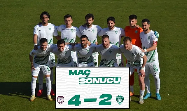 Kırklarelispor, Altınordu'ya 4-2 Mağlup Oldu