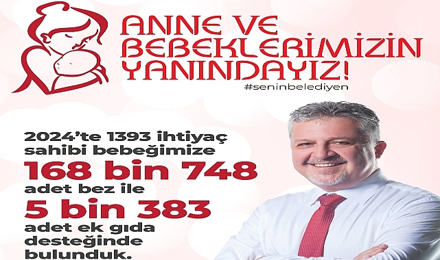 Lüleburgaz Belediyesi 2024 Yılında 1393 Bebeğe Destek Sağladı