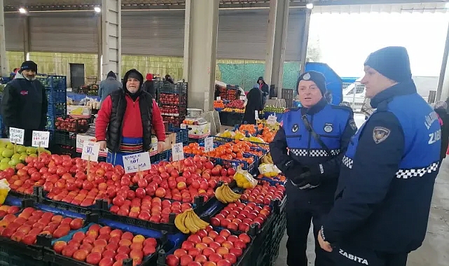 Lüleburgaz’da Zabıta’dan Detaylı Pazar Denetimi!