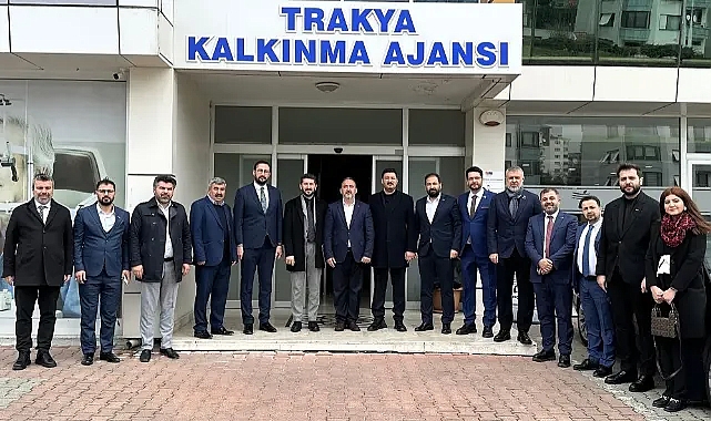 MÜSİAD Tekirdağ Yönetimi, Trakya Kalkınma Ajansı'nı Ziyaret Etti