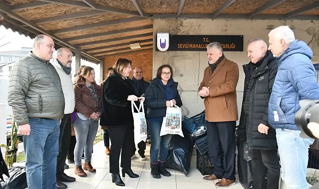 Sevgi Mahallesi'nde Örnek Geri Dönüşüm Hareketi