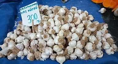 Taşköprü Sarımsağı Kırklareli Pazarlarında 300 TL'ye Kadar Çıktı!