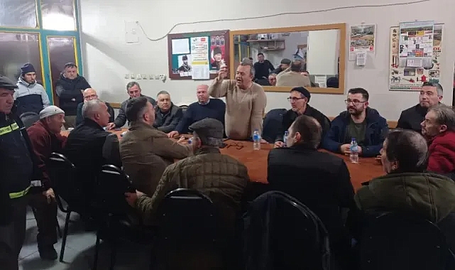 Trakya Toprağıma Dokunma Platformu Sakızköy'de Bilgilendirme Toplantısı Düzenledi
