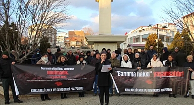 "Unutmuyoruz" Başlıklı Anma Etkinliği Kırklareli'nde Gerçekleşti