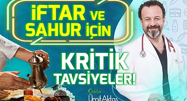 Uzmanı Açıkladı! Ramazan'da Sağlıklı Oruç Nasıl Tutulur? İdeal İftar Menüsü Nasıl Olmalı?