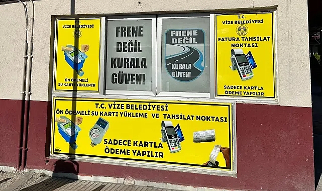 Vize Belediyesi'nden Yeni Hizmet! Tahsilat Noktası Otobüs Terminalinde Açıldı