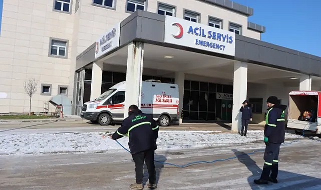Vize'de Kar Yağışı Sonrası Solüsyon Uygulaması